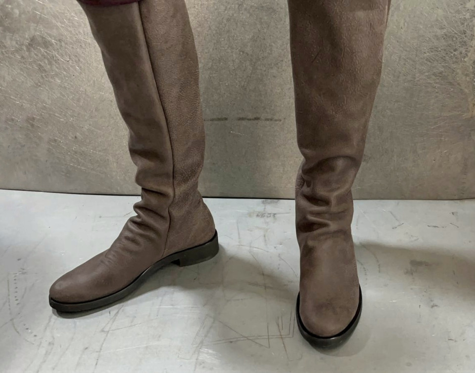 מגף קנטר מעוגל גבוה פול - און