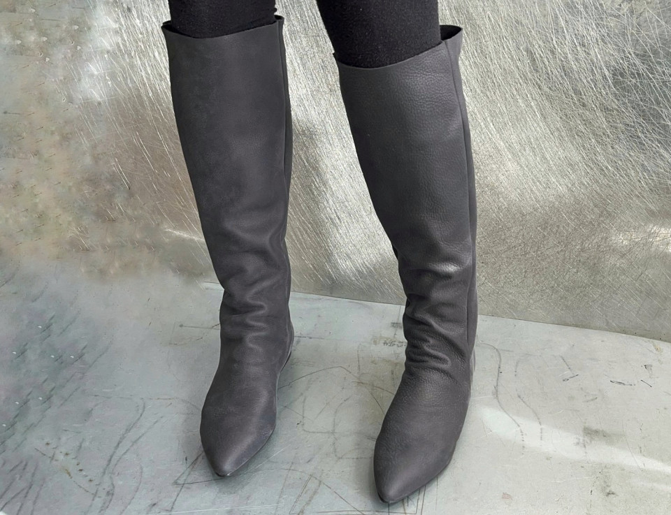 מגף שפיץ גבוה פול און