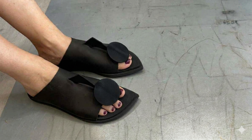 כפכף זוית עיגול - סמפל