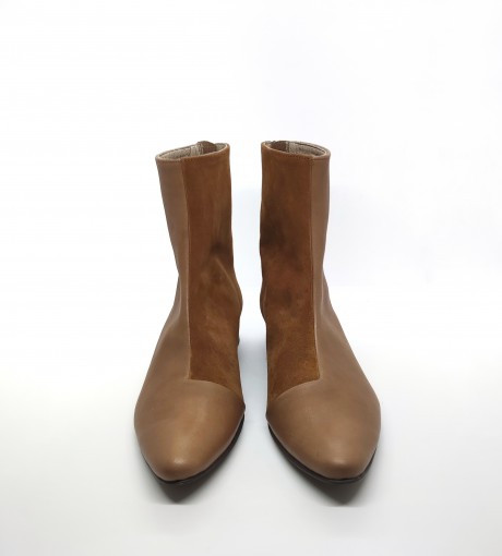 TWO TONE BOOT IN CAMEL